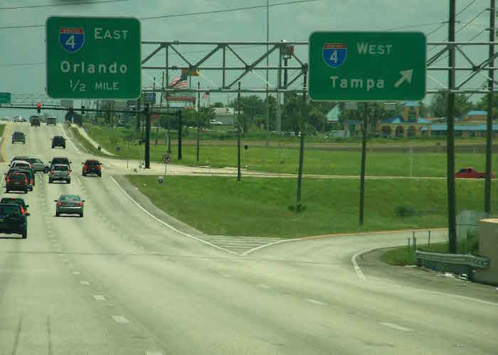 Dirigindo na Florida