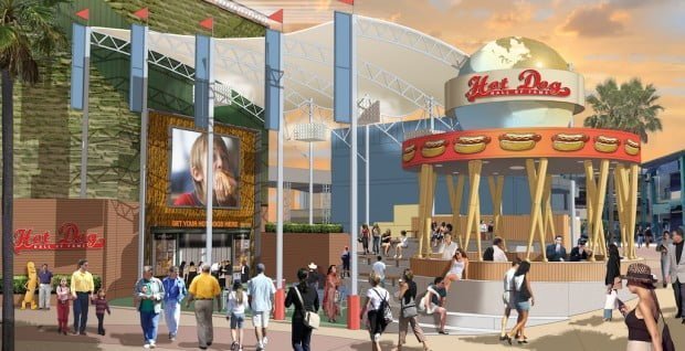 Salão Hot Dog of Fame na Universal