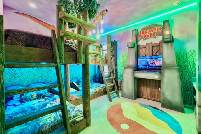 Quarto com 2 beliches