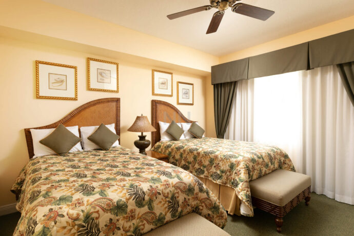 Quarto com 2 camas de casal