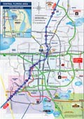 Mapas Rodoviários de Orlando/Florida