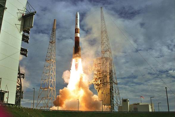 Lançamento de foguete da Nasa próximo a Orlando em fevereiro